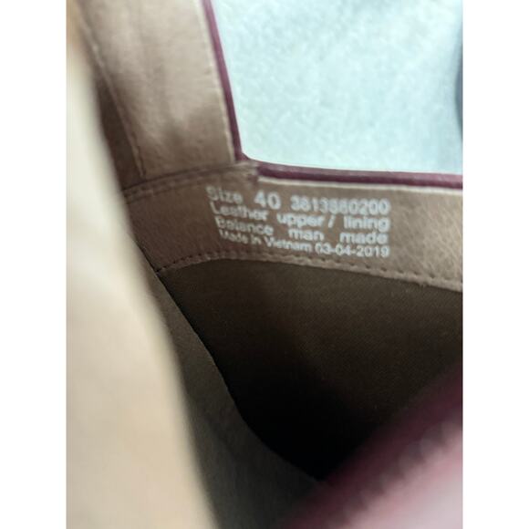Dansko Women's Burgundy Leather Booties Size 9 NWOB - Picture 7 of 7